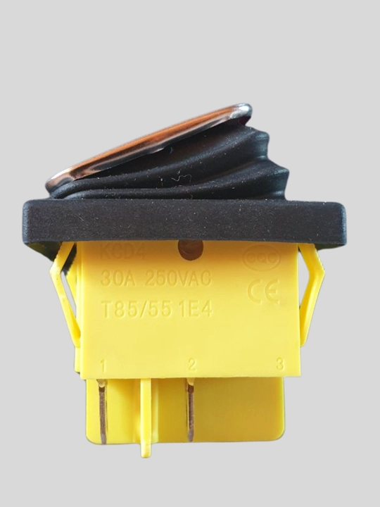 KCD4 yoritkichli klavishli o‘chirgichlar to‘plami ON/OFF 250V, 2 dona