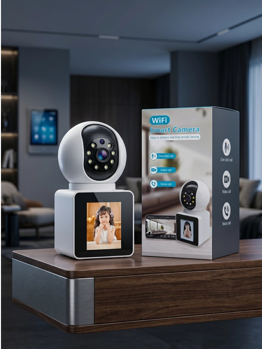 WiFi Smart Camera HD kuzatuv kamerasi, ikki tomonlama ovozli aloqa