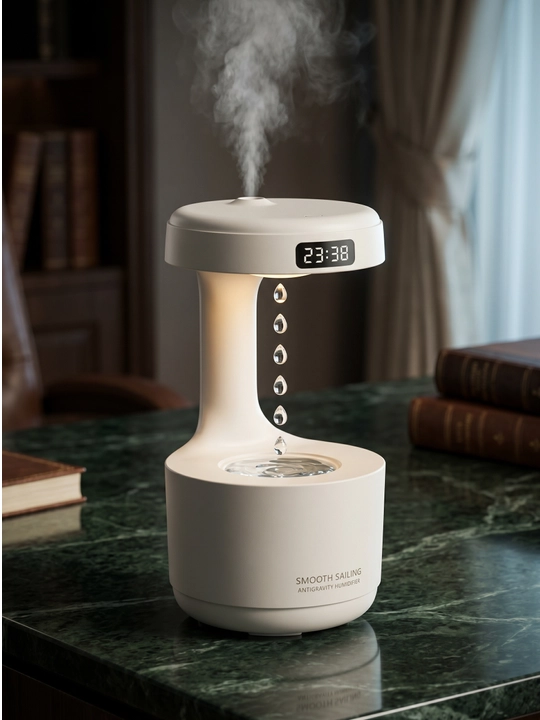 Antigravity Humidifier LED Soatli Aroma Diffuzer Havo Namlagichi
