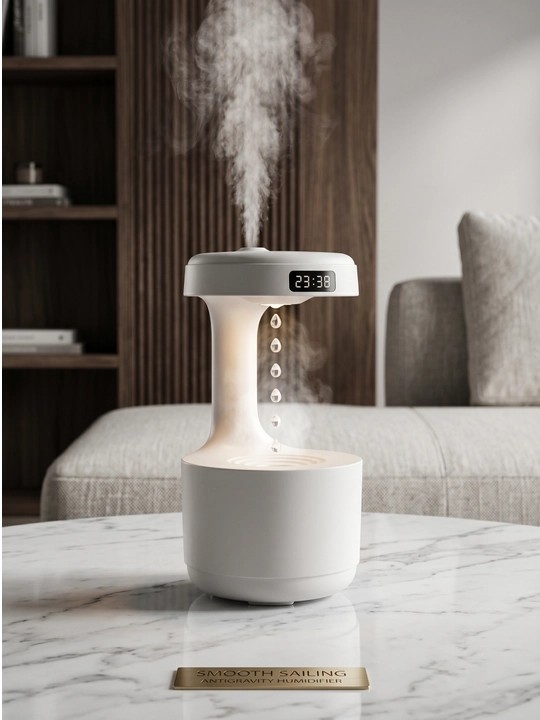 Antigravity Humidifier LED Soatli Aroma Diffuzer Havo Namlagichi