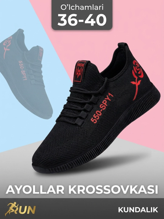 Ayollar oyoq kiyimlari, krossovkalar ayollar uchun, ayollar uchun oyoq kiyim krossovkalar