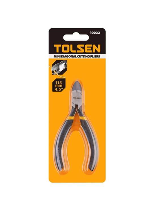 TOLSEN yon qisqichlari Mini 115 mm 10033