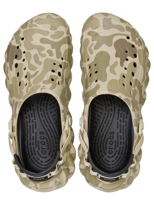 Клоги CROCS Echo Duck Camo Clog 211981, для женщин и мужчин
