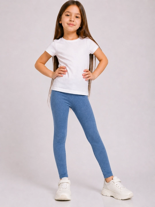 Qizlar uchun losina (leggins) uzun, elastik, kundalik va bog'cha uchun, 1-8 yosh - 