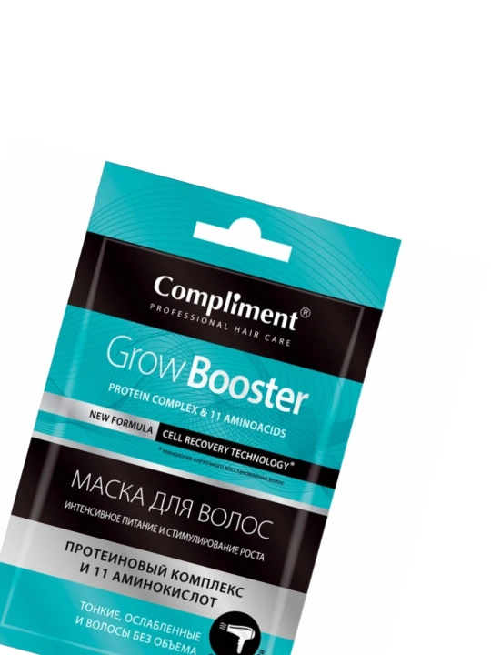 COMPLIMENT маска для волос Grow booster, 25 мл