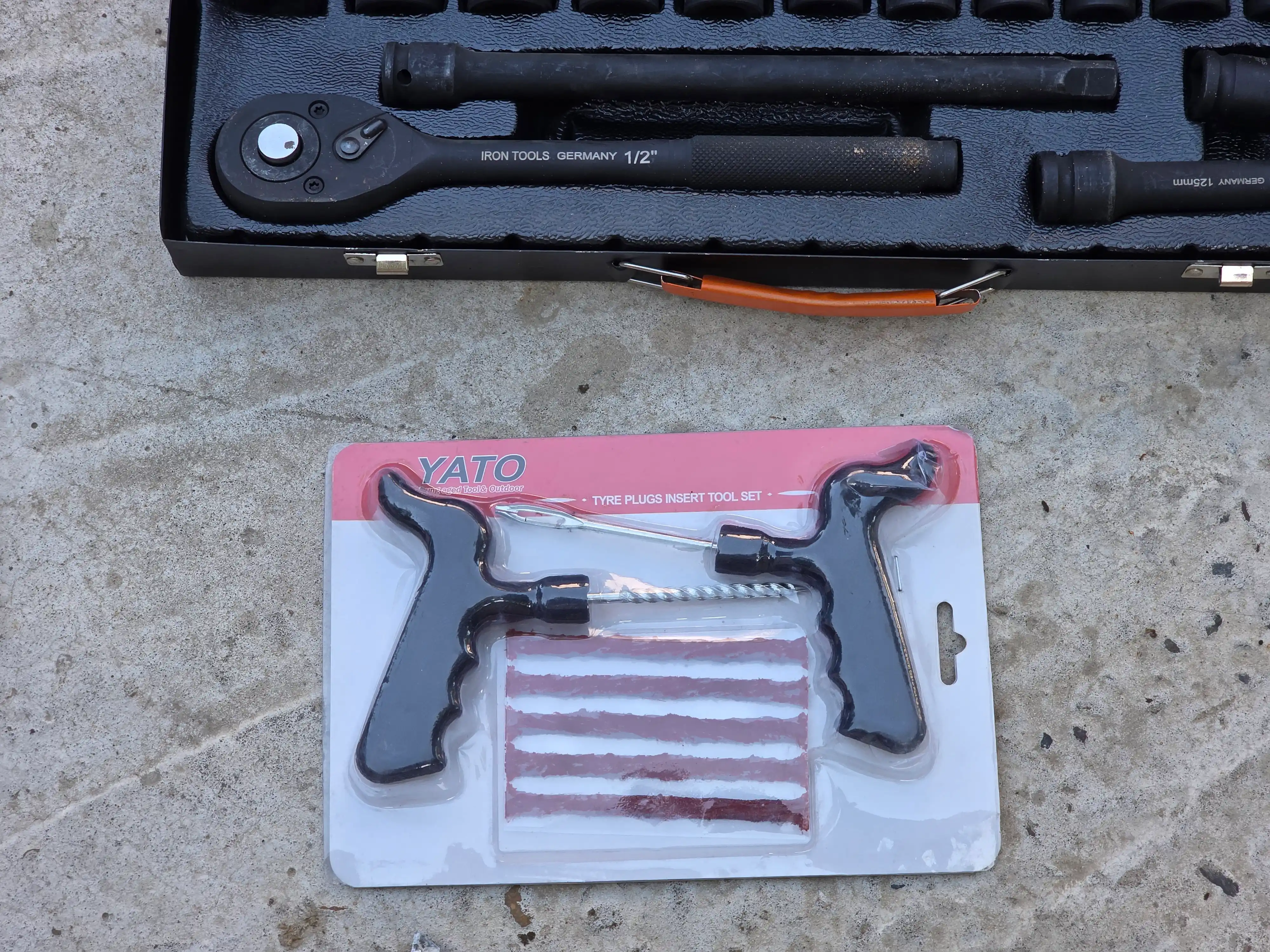 Набор ударных головок 1/2", 35 шт