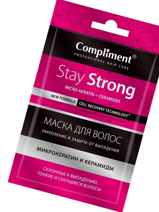 COMPLIMENT маска для волос Stay strong, 25 мл