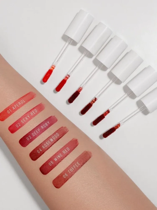 Тинт LUXVISAGE LIP TINT AQUA GEL с гиалуроновым комплексом