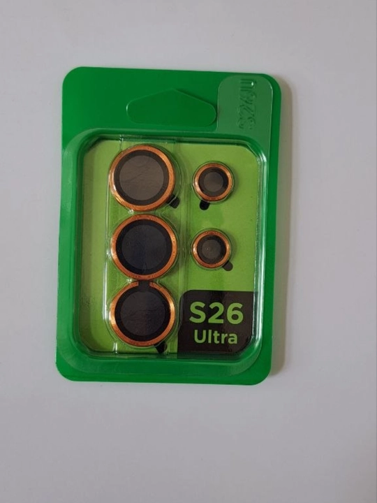 Samsung Galaxy S26 Ultra, S25 Ultra kameralari uchun himoya oynasi metall ramka