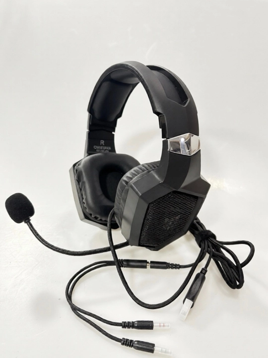 RGB yoritgichli ONIKUMA K8 gaming quloqchinlari mikrofon bilan