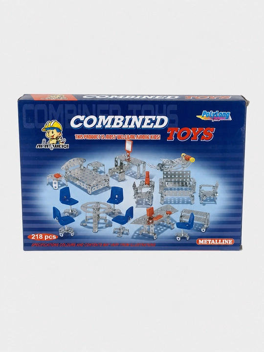 Metall konstruktor Mebel 218 qismlar Metalline Combined Toys - 