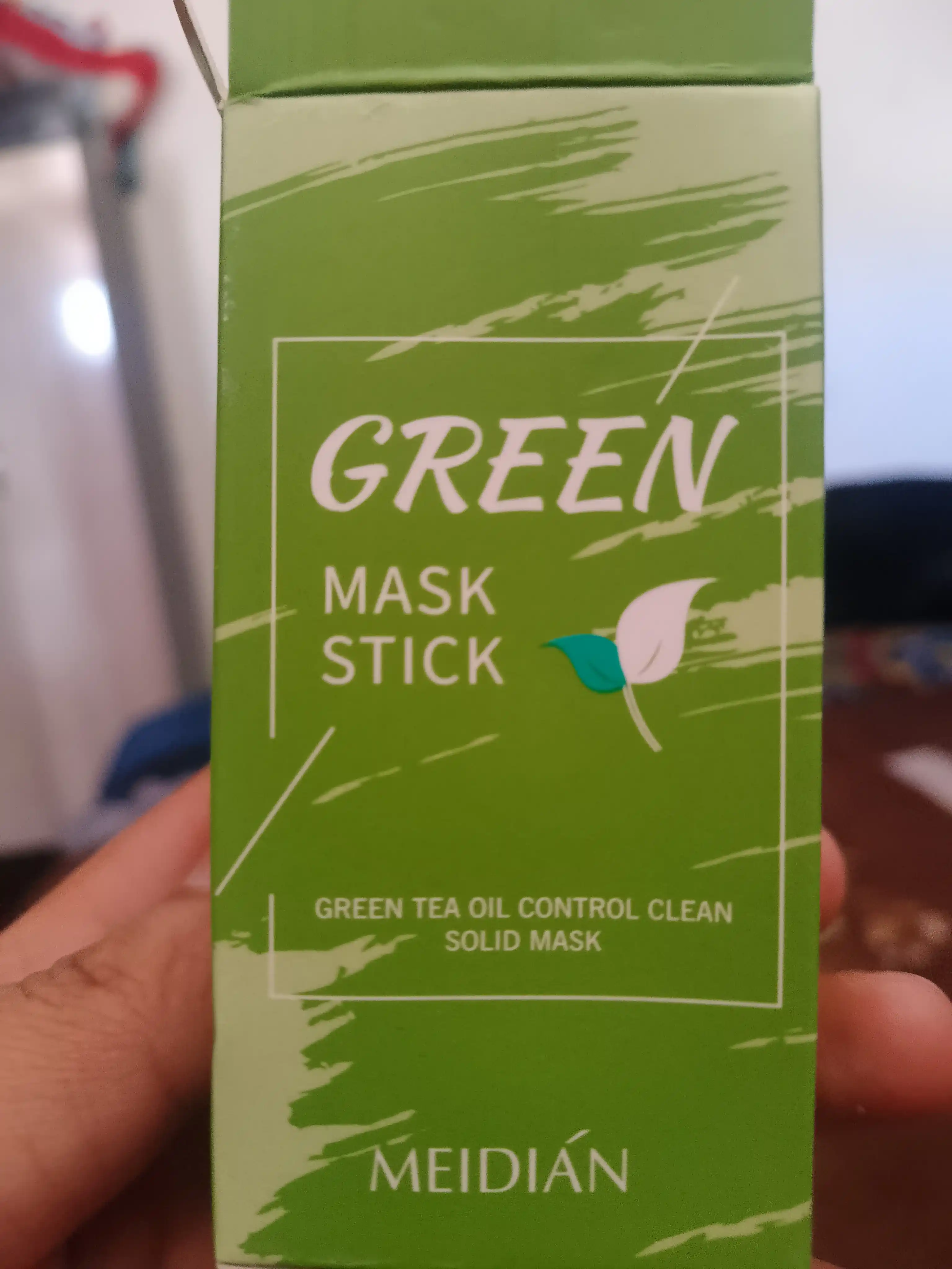 Глиняная маска стик для лица Green Mask Stick, от черных точек и прыщей акне