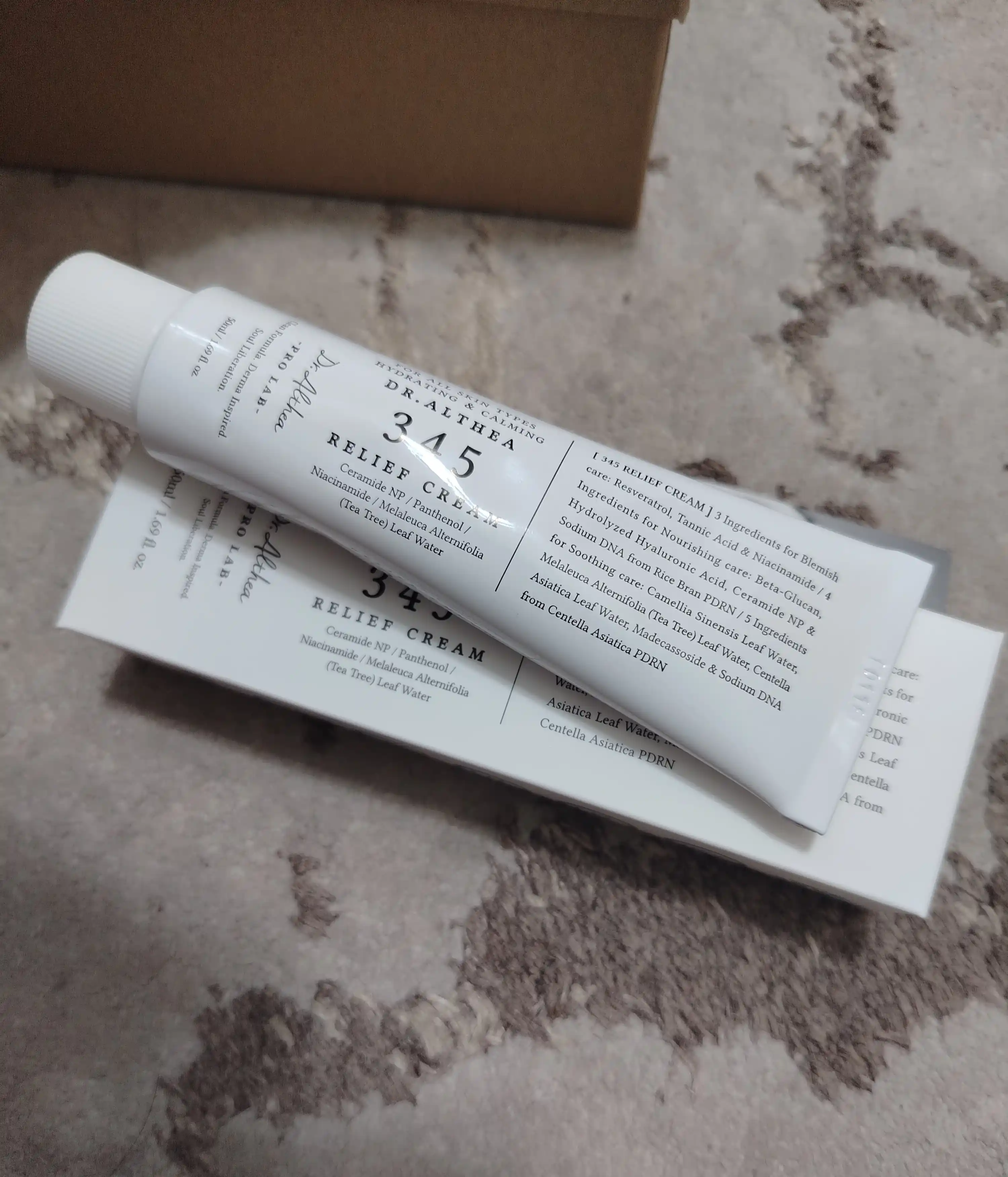 Dr. Althea 345 yuz kremi – tiklovchi, resveratrol, niatsinamid, 50 ml