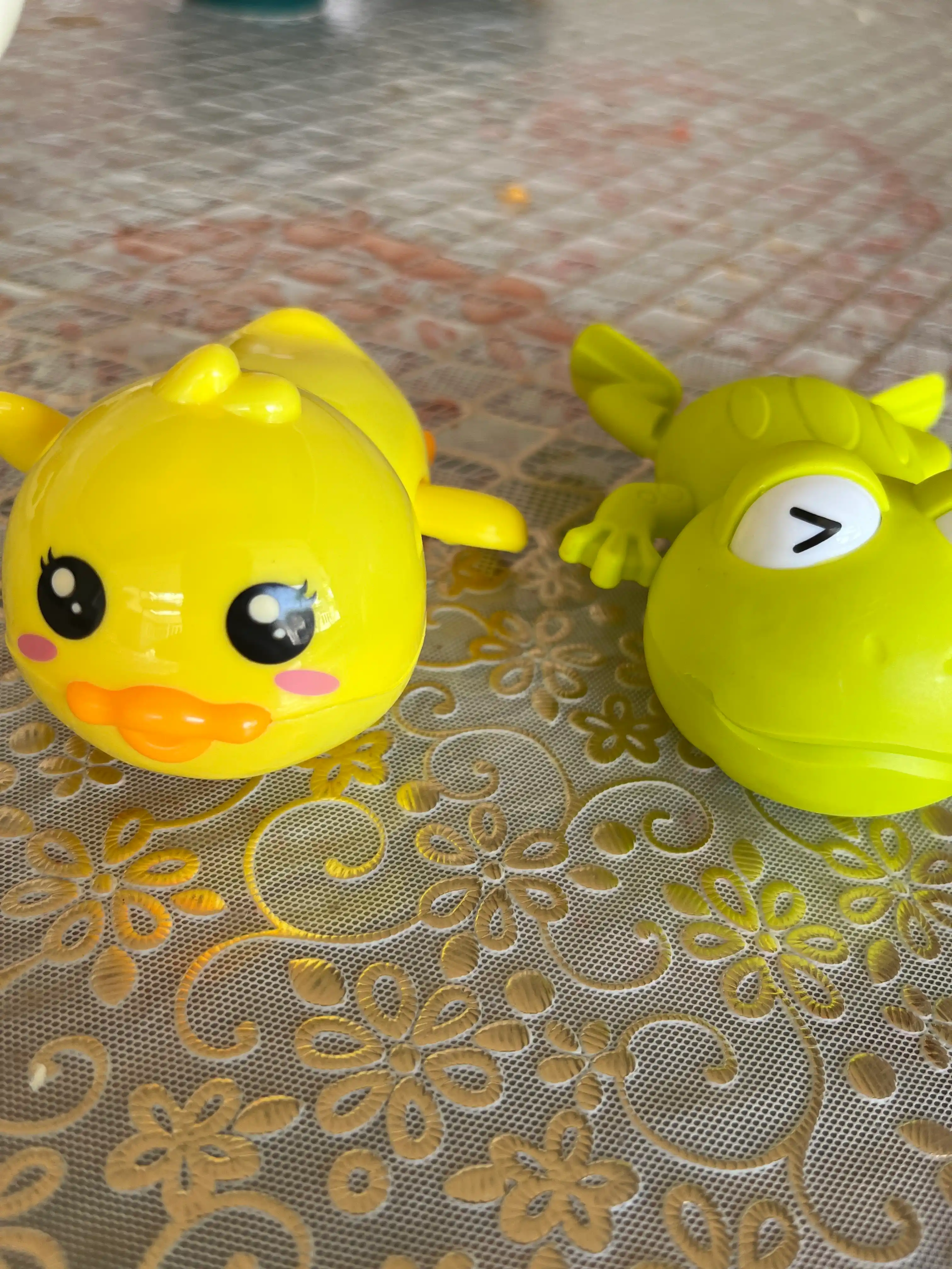 Заводные игрушки детские для купания в ванной, 3 игрушки в наборе