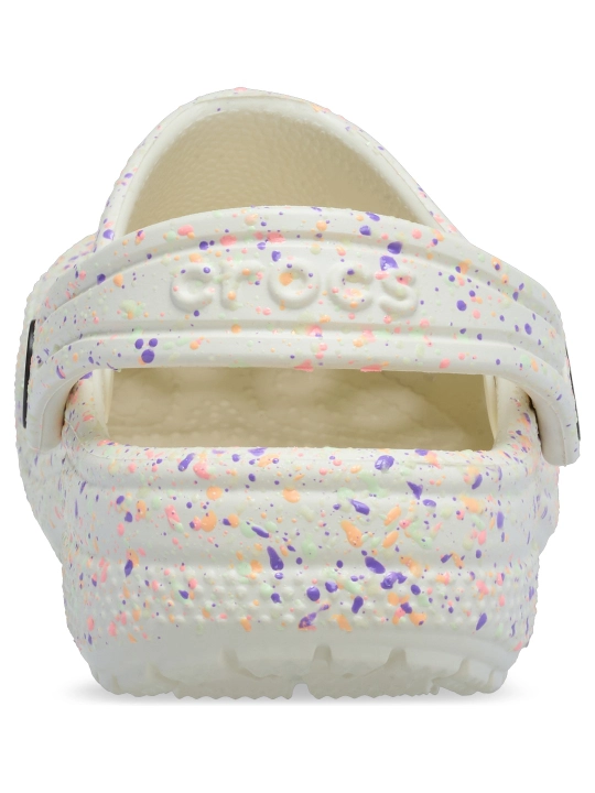 CROCS Classic Glow Paint Splatter Clog 212495-2MT/212669-2MT, bolalar uchun