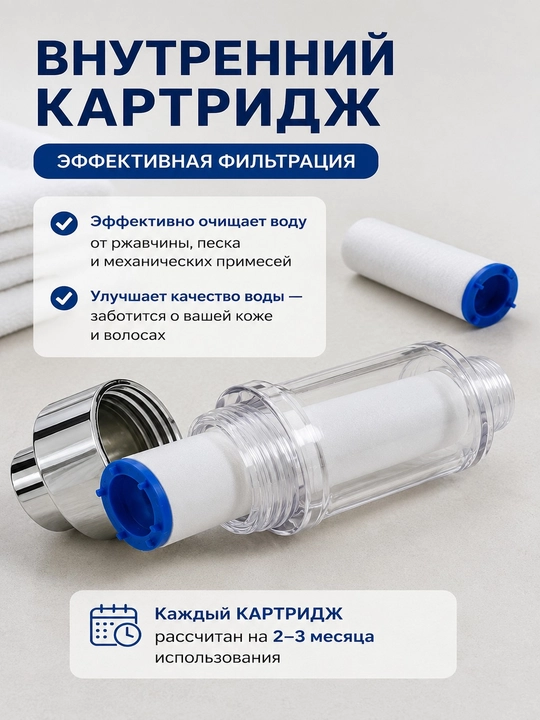 Картридж сменный для фильтра на душ