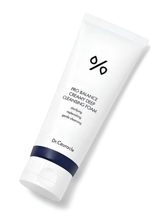 Dr.Ceuracle Pro balance крем, очищающая пенка, бережно очищает кожу, сужает поры - 