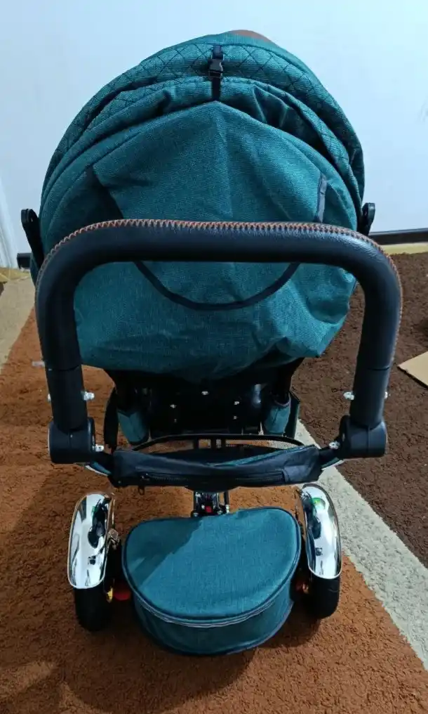 Bolalar velosiped-kolyaska 360°, 1-6 yosh, musiqa va yorug‘lik, 50 kg gacha
