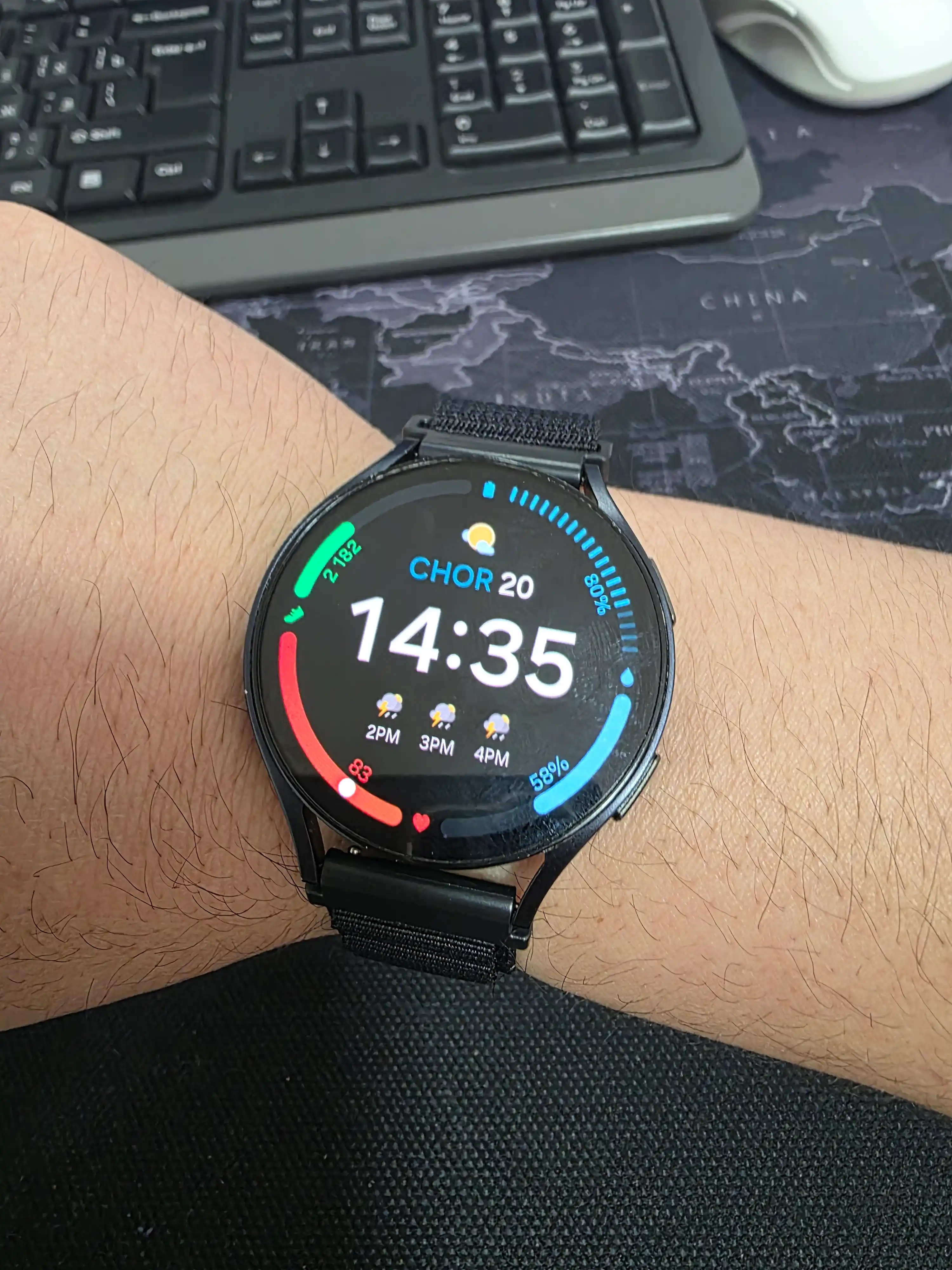 Ремешок нейлоновый для Samsung, Huawei, Amazfit и любых других часов, размер 22 мм и 20 мм
