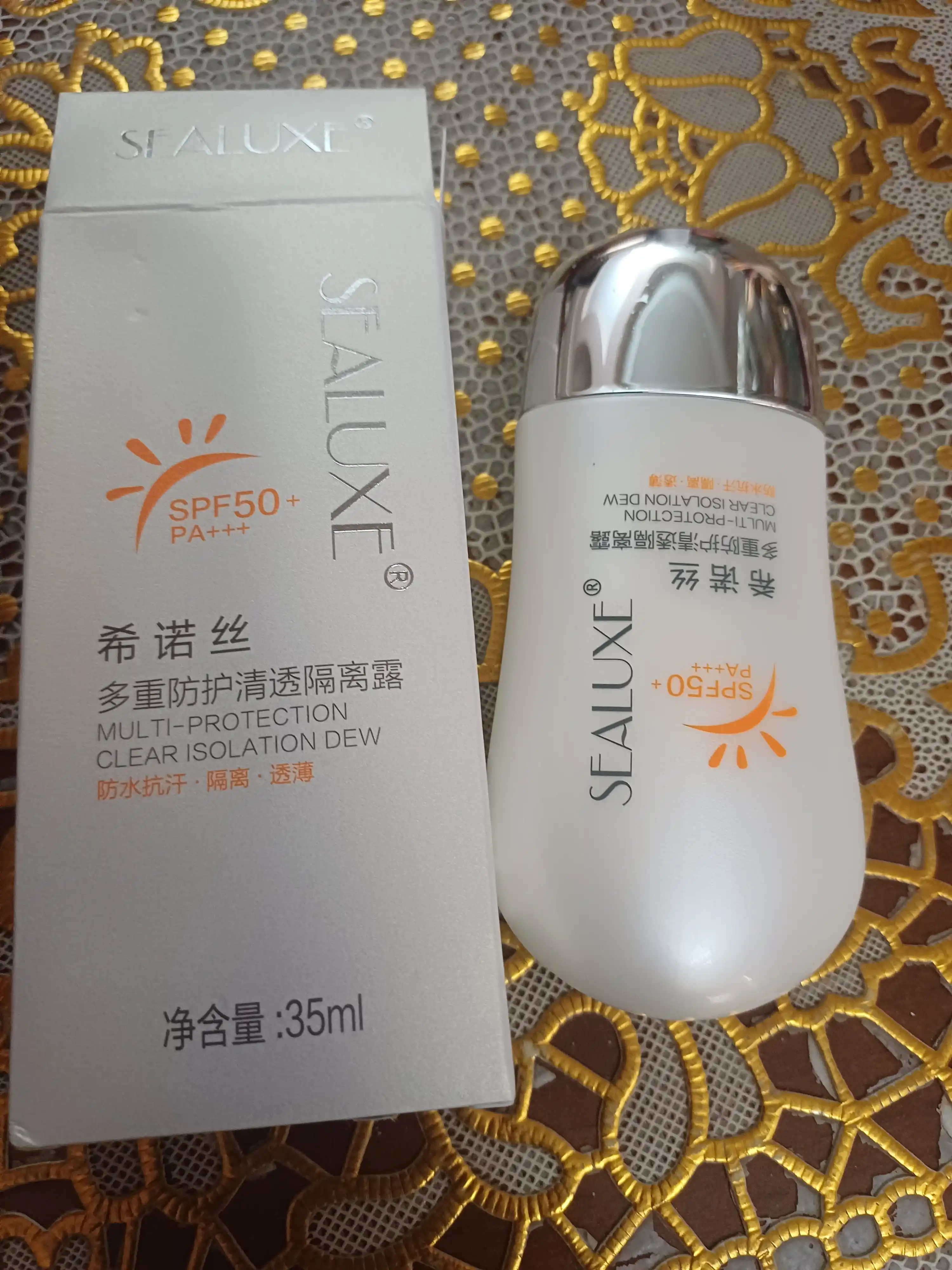 Quyoshdan himoya qiluvchi krem Sealuxe SPF 50 PA+++