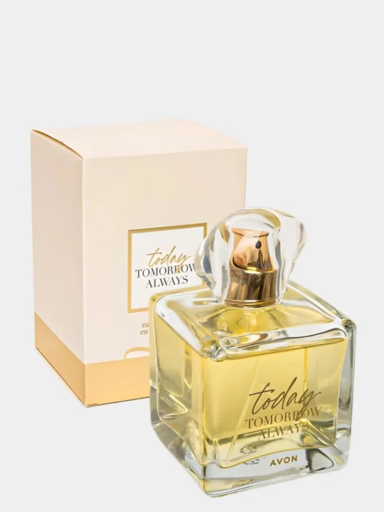Ayollar uchun parfyum suvi Today 50 ml yengil gul va mushkli kundalik yoqimli hid