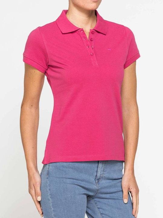 Carrera Jeans 100% paxtadan tikilgan ayollar polo futbolkasi, o‘lchamlari S-XXL