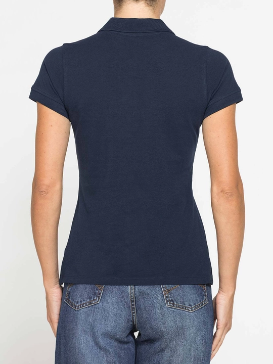 Carrera Jeans 100% paxtadan tikilgan ayollar polo futbolkasi, o‘lchamlari S-XXL