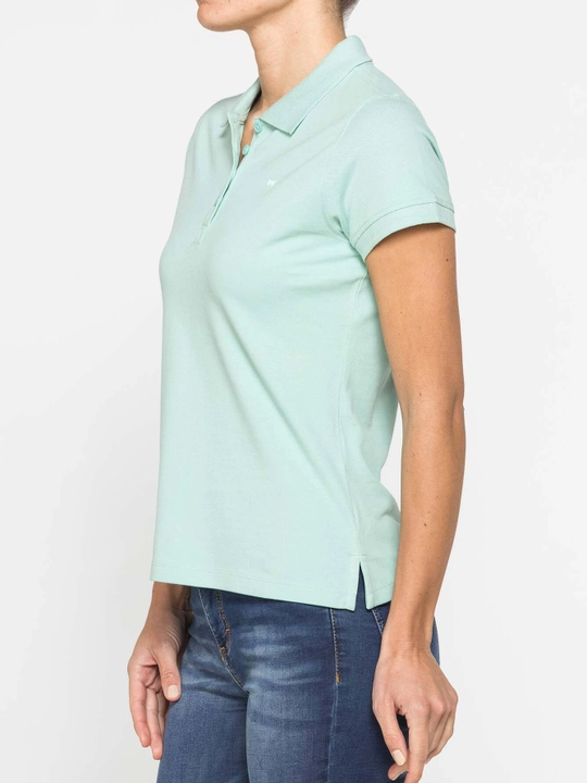Carrera Jeans 100% paxtadan tikilgan ayollar polo futbolkasi, o‘lchamlari S-XXL