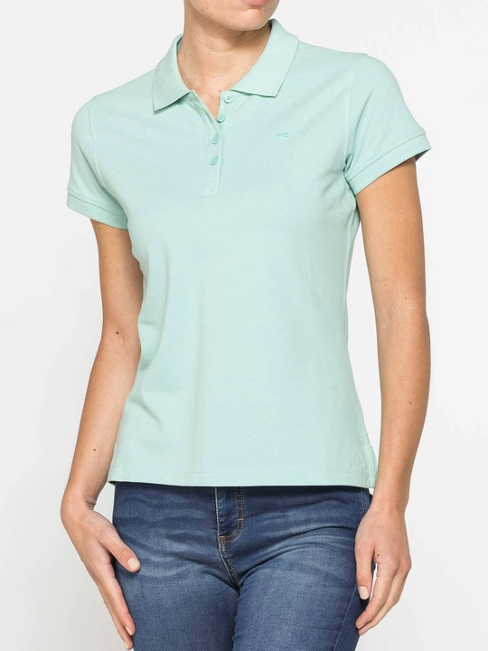 Carrera Jeans 100% paxtadan tikilgan ayollar polo futbolkasi, o‘lchamlari S-XXL - 
