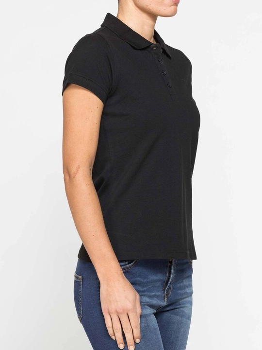 Carrera Jeans 100% paxtadan tikilgan ayollar polo futbolkasi, o‘lchamlari S-XXL