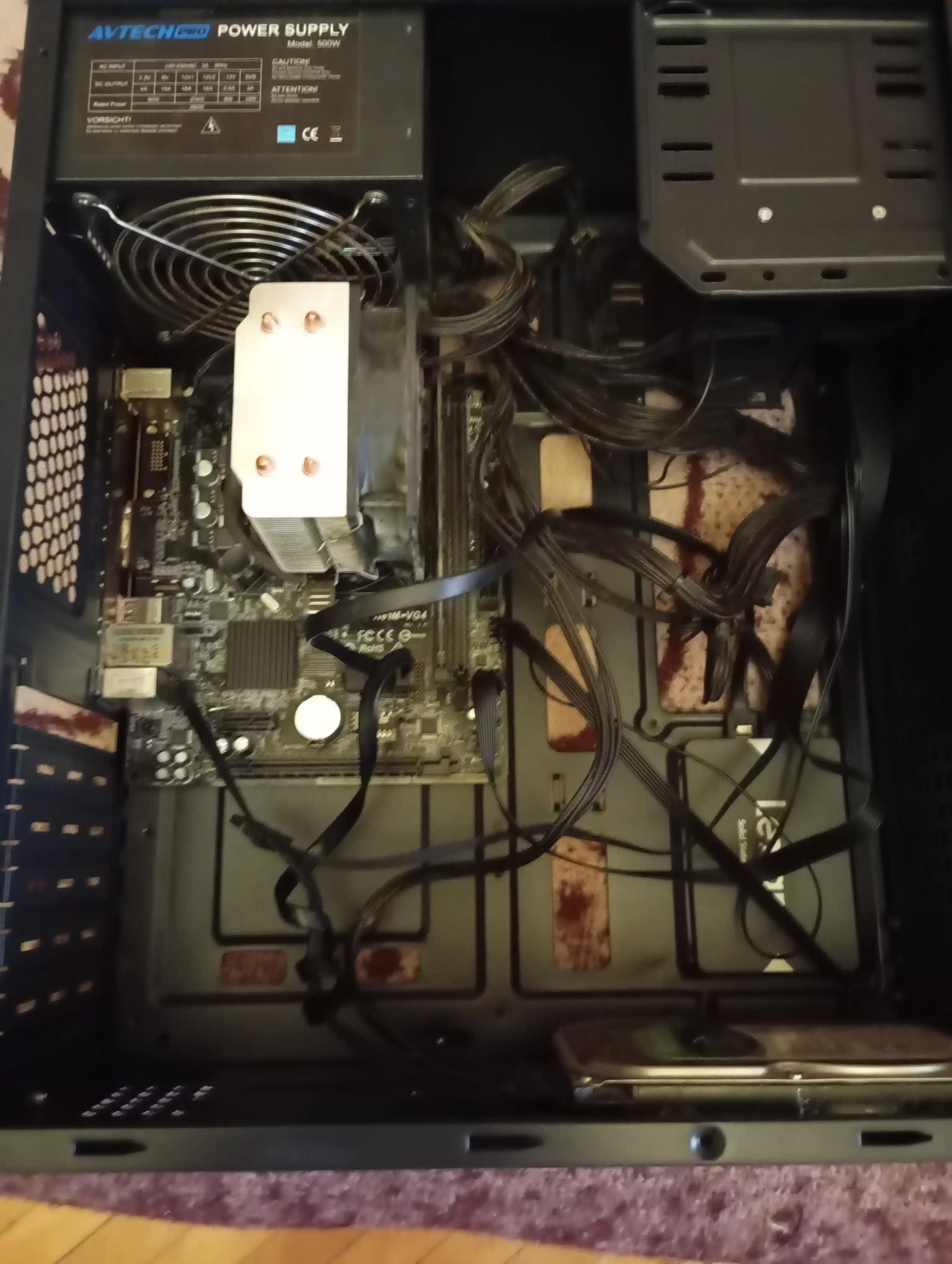 Korpus, tizim birligi, bo'sh micro ATX