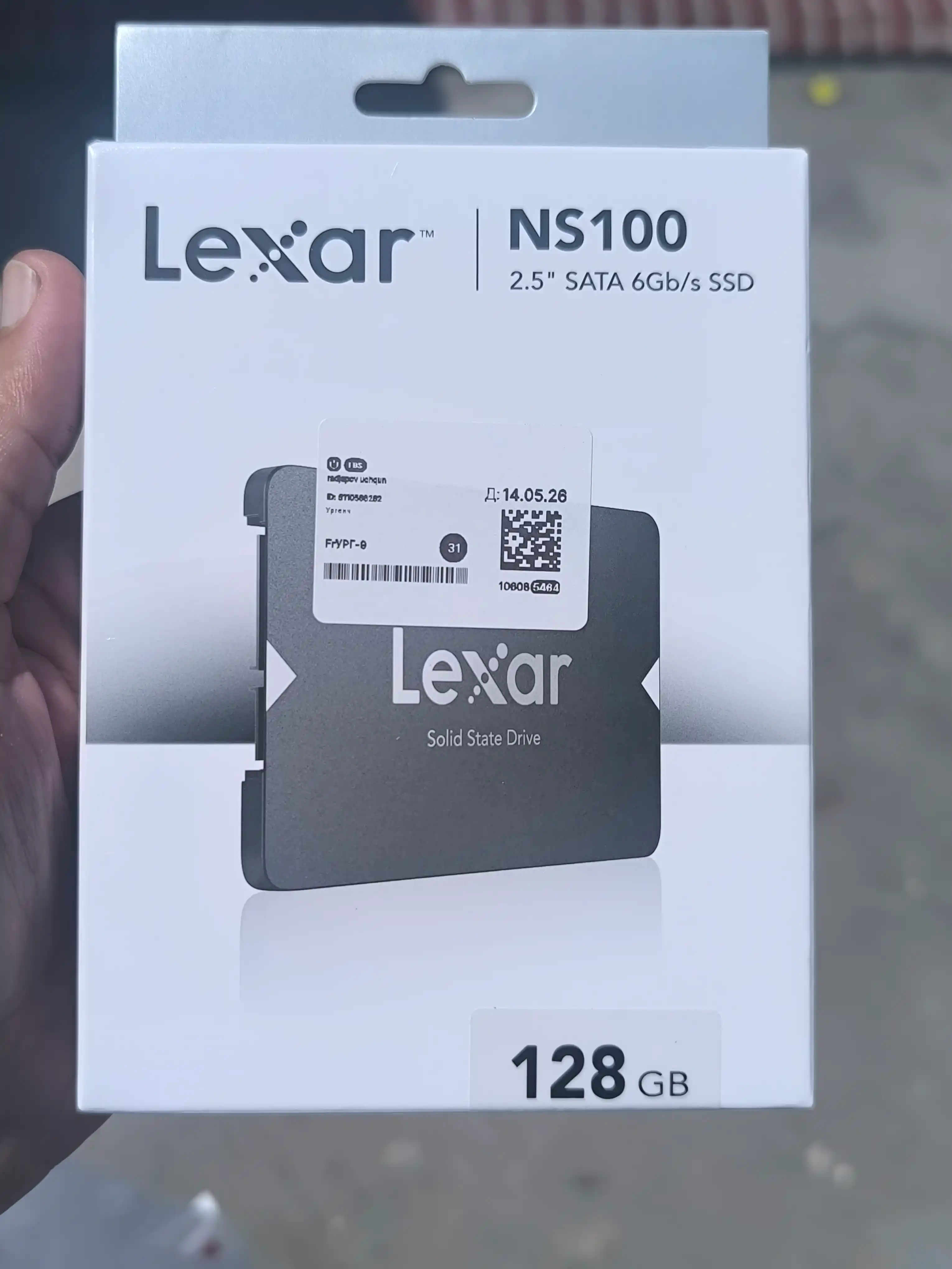 Hакопитель для пк и ноутбука SSD SATA 128ГБ 240ГБ 256ГБ 512ГБ 1ТБ 2ТБ Lexar