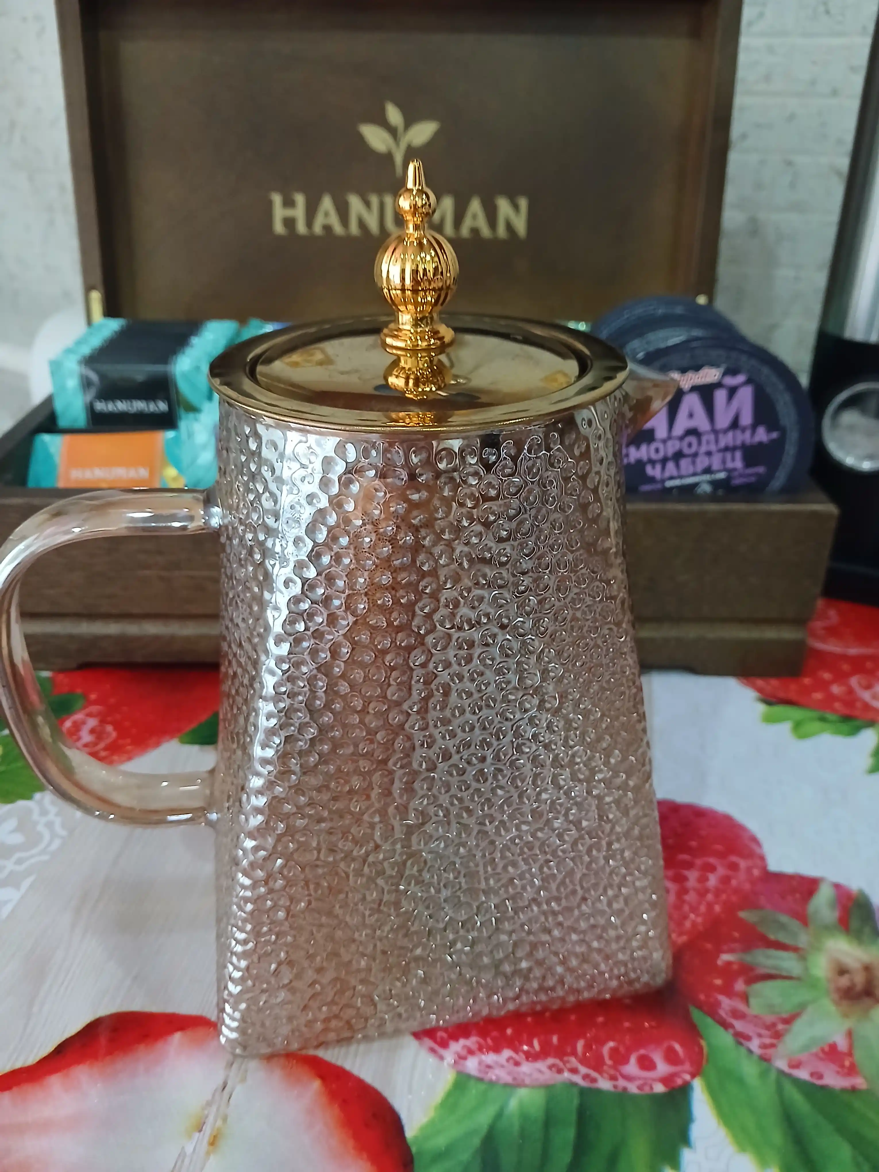 Choynak shisha choy damlanadigan metall qopqoqli, choynak, issiqqa chidamli  choynak