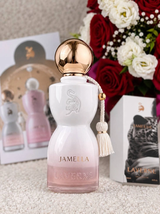 Laverne Jameela Eau De Parfum женский парфюм, 75 мл, сладкий цветочный аромат
