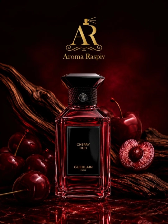 Ayollar va erkaklar uchun parfumlangan suv,  guerlain cherry oud 100ml - 