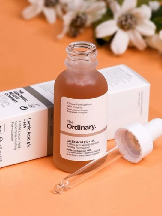 The Ordinary Lactic Acid 5% + HA — yuz uchun eksfoliant serum 30 ml - 