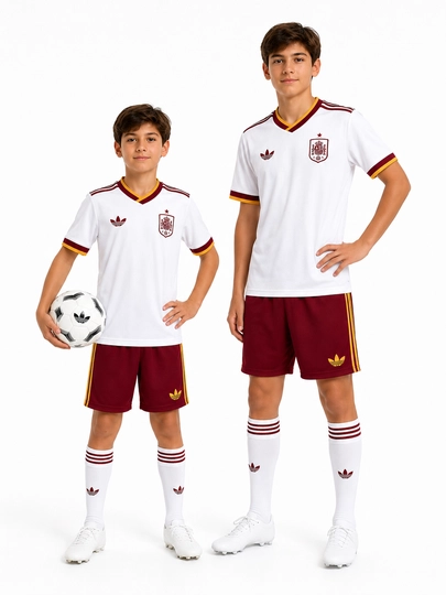 World Cup Football Kits — Футбольная форма для детей и подростков — JSPORTS-BRAZDETSKIYSARIQ-БЕЛЫЙ-BRDET16