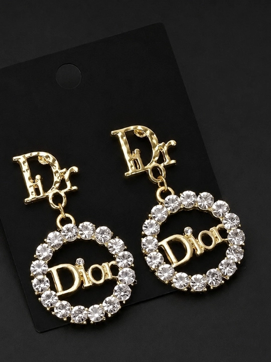 Серьги-подвески в стиле Dior — воплощение парижского шика - 