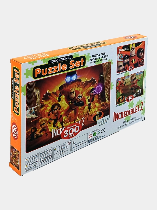 Pazzl Supersemeyka 2 (300 detal) Funny Game 52x37 sm
