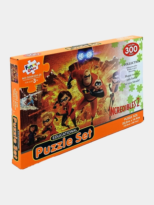Pazzl Supersemeyka 2 (300 detal) Funny Game 52x37 sm