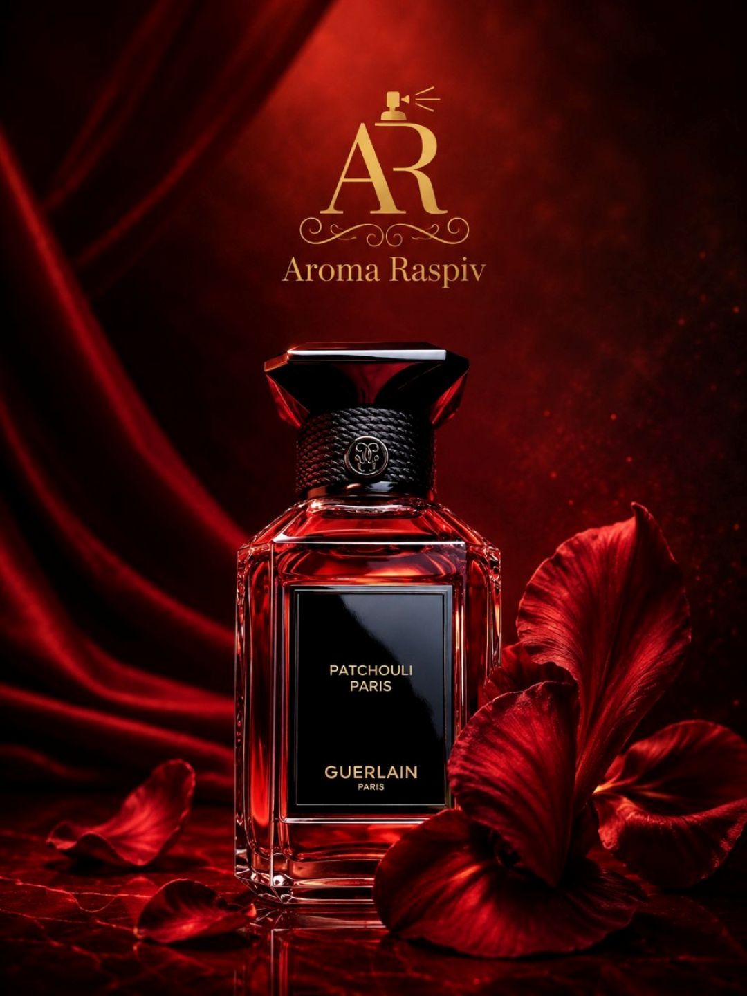 Ayollar va erkaklar uchun parfumlangan suv, GUERLAIN PATCHOULI PARIS, 100 ml - 