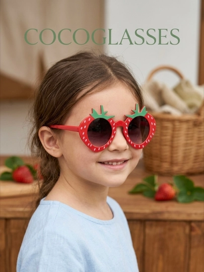 Солнцезащитные очки для девочек — COCODET-1856JEN-КРАСН