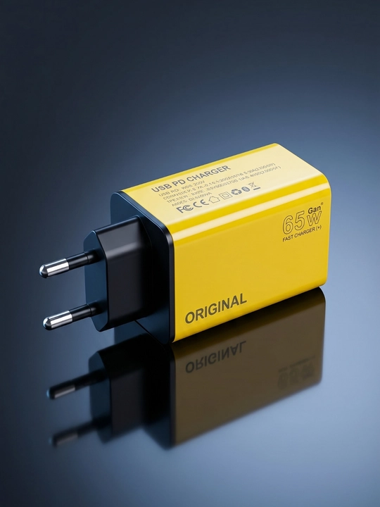 Адаптер питания GaN 65W с поддержкой Fast Charger - 