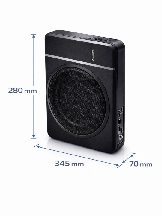 KENWOOD PS-W10 10″ 4500W активный сабвуфер в компактном Slim корпусе