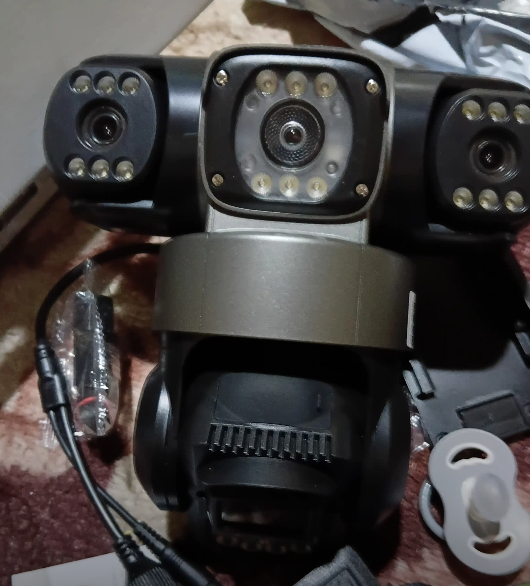Камеры видеонаблюдения v380 5+5+5=15MP Full HD изображение