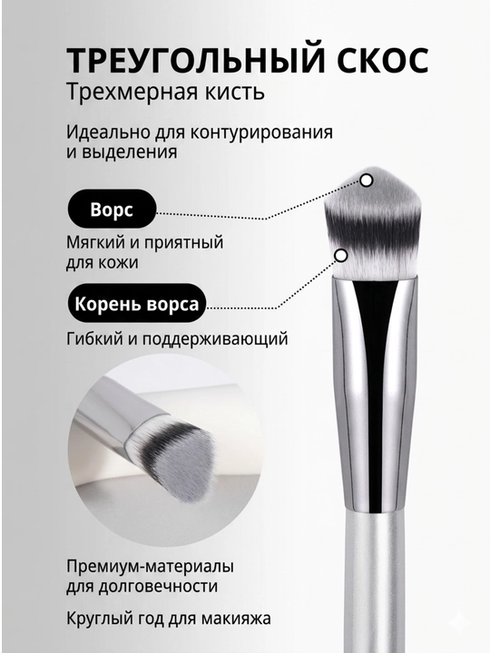 Набор кистей для макияжа MAANGE, профессиональные кисточки