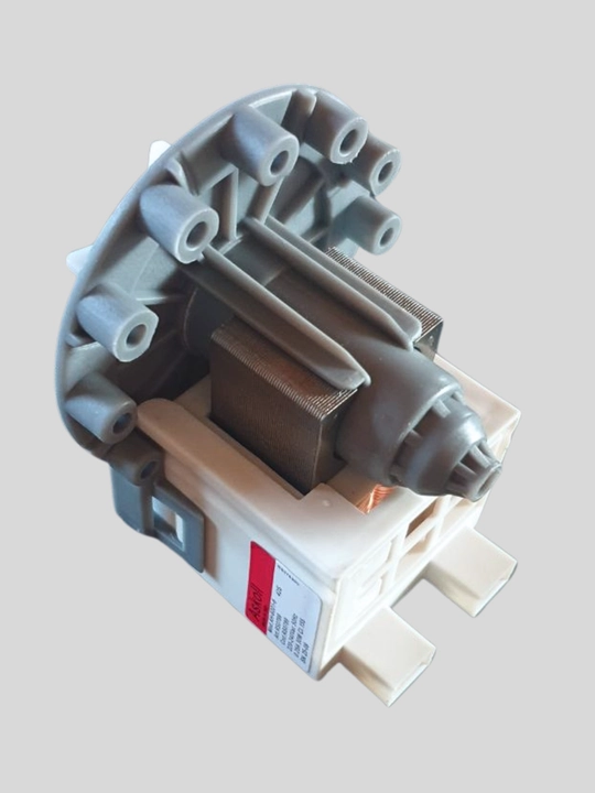 Askoll RS0789 AH-6001-6 30W quyish nasosi, orqa qisqichlari bilan, kir yuvish mashinasi uchun