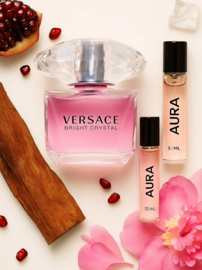 Духи для женщин, духи Versace  Bright Crystal, летний осенний распив парфюм