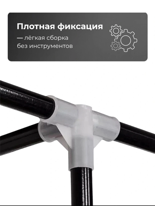 Тканевый шкаф для одежды 170×170×45 см, складной гардероб с полками