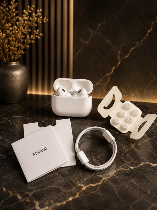 Pro 2 беспроводные наушники Bluetooth, премиум earbuds Type-C стерео